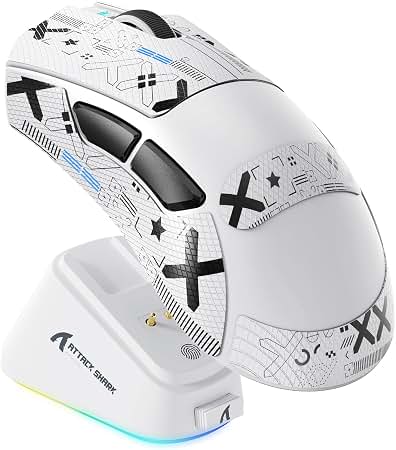 Mouse Attack Shark V3 White