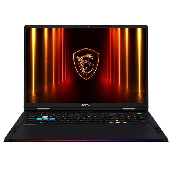 MSI Raider 18 Max HX A2WJ-1073AZ 9S7-182462-1073 18" 4K MiniLED, 120Hz/Intel Ultra 9 290HX Plus/RAM 64GB DDR5/SSD 2TB G5/RTX 5090 24GB/Win 11