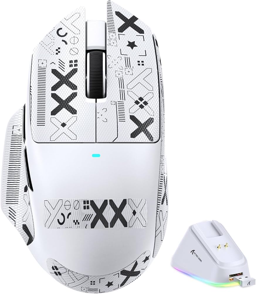 Mouse Attack Shark V6 White