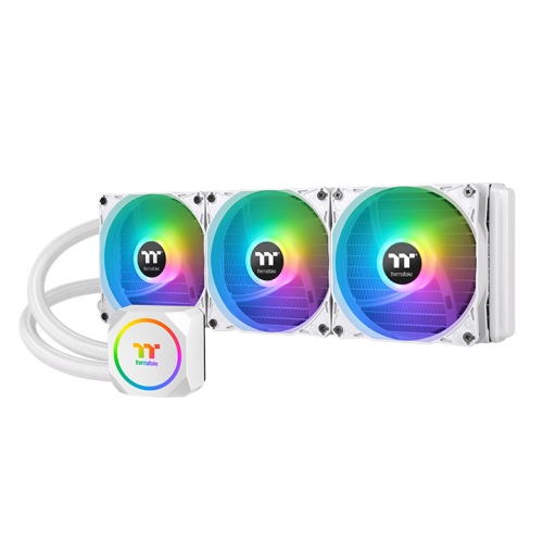 LCS Thermaltake  TH360 ARGB Sync Snow Edition / TDP305/All-In-One Liquid Cooling System/ARGB Fan 120*3/White/Intel LGA 1700 supported CL-W302-PL12SW-A