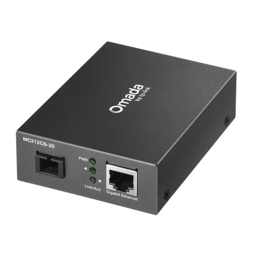 TP-Link - MC212CS-20 Omada Gigabit WDM Media Converter - 20km
