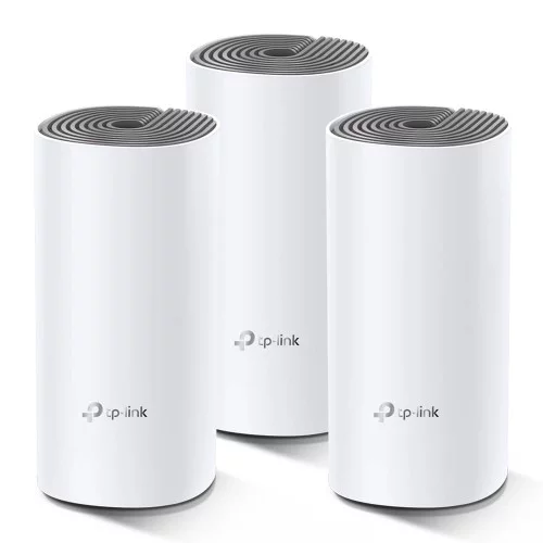 TP-Link - Deco E4 (3-pack) ( AC1200 Whole Home Mesh Wi-Fi System )