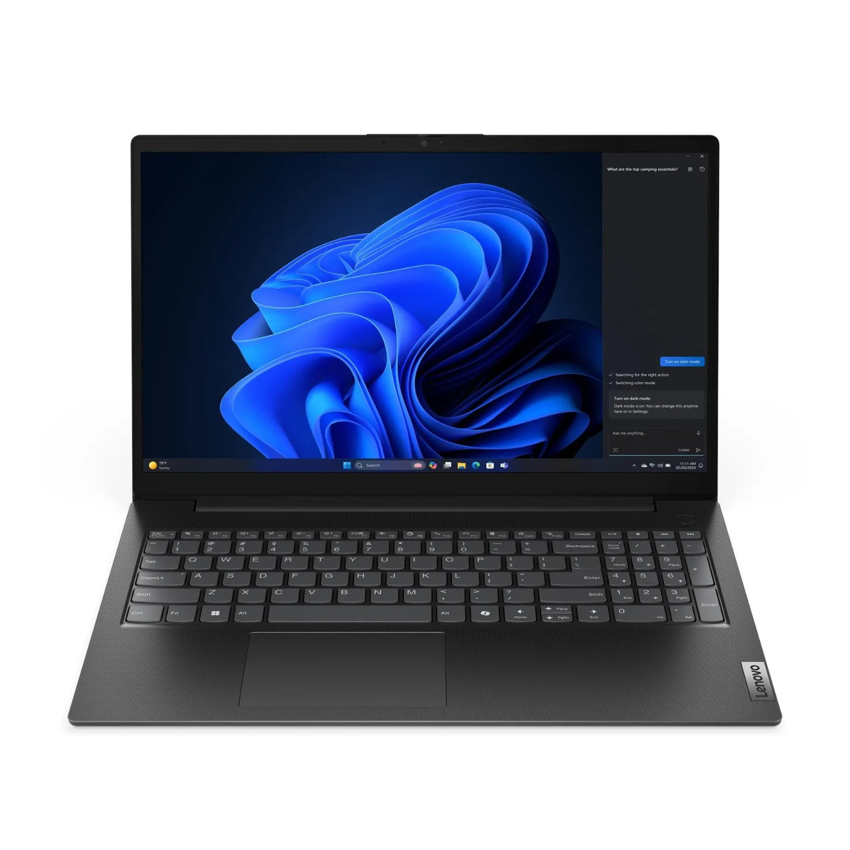 Laptop Lenovo V15 G6 ARP/ 15.6" FHD (1920x1080) IPS/ R7 170/ 16GB/ 512GB SSD/ FreeDos/ Business Blac