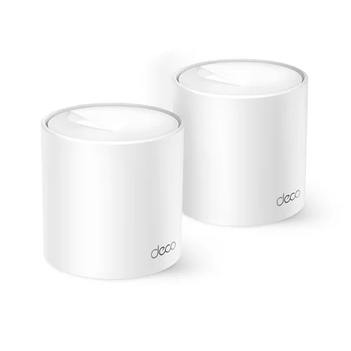 TP-Link - Deco X10 (2-pack) ( AX1500 Whole Home Mesh Wi-Fi 6 System)