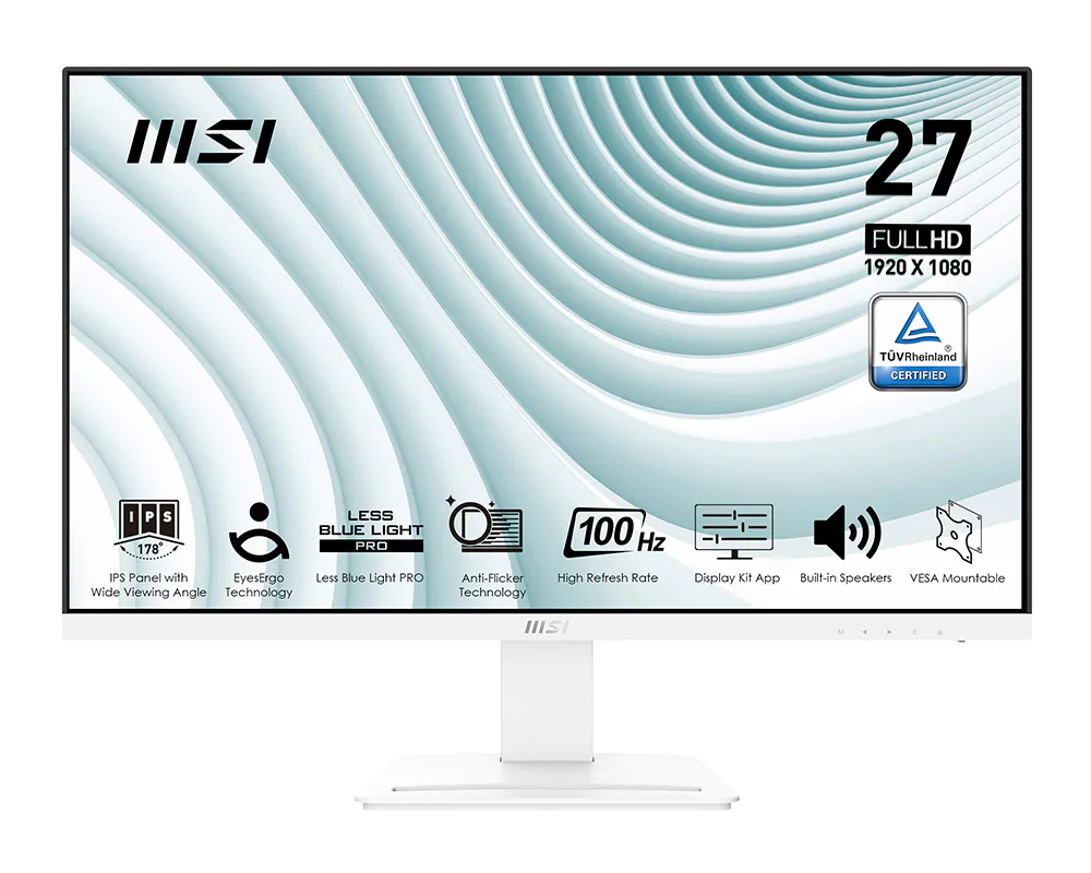 Monitor MSI MP273AW 1ms/100hz/27" FHD IPS (9S6-3PB4CH-228)