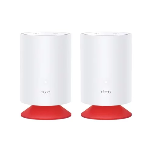 TP-Link - Deco Voice X20 (2-pack) ( AX1800 Mesh Wi-Fi 6 System with Built-in Smart )