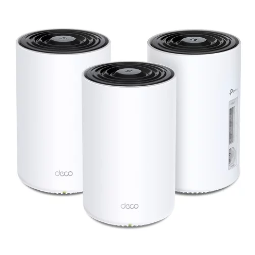 TP-Link - Deco PX50 (3-pack) (AX3000 + G1500 Whole Home Powerline Mesh WiFi 6 System)
