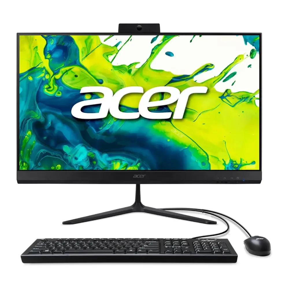 Acer AIO Aspire C24B/ 27" FHD IPS 120Hz/ U5 115U/ 16GB/ 512GB SSD/ WL KM/ Black